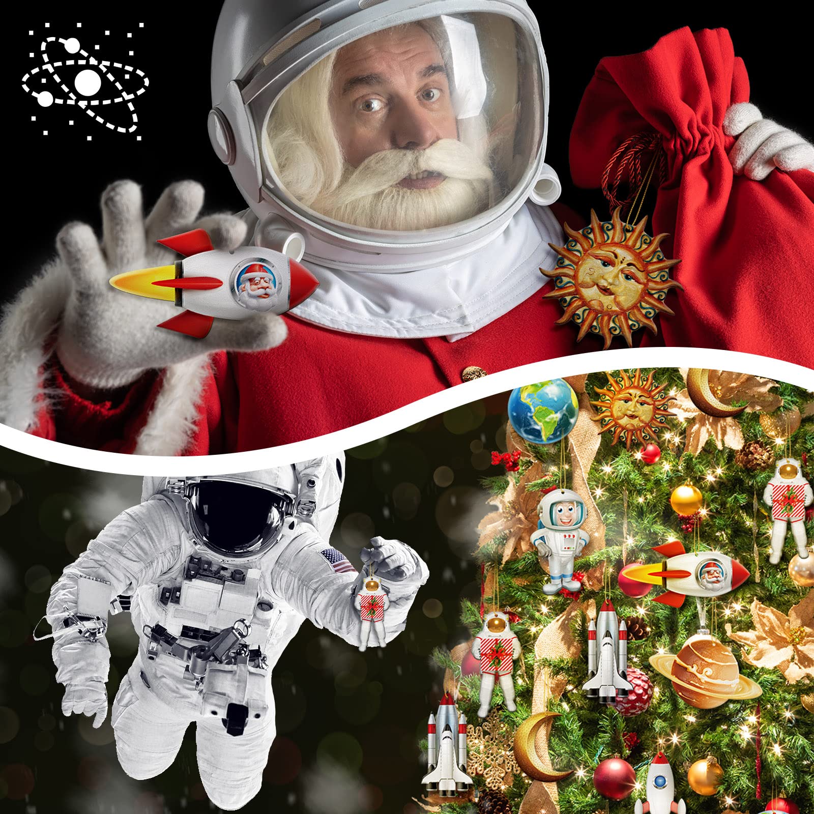 Amazon | KJOET 宇宙をテーマにしたクリスマスツリー